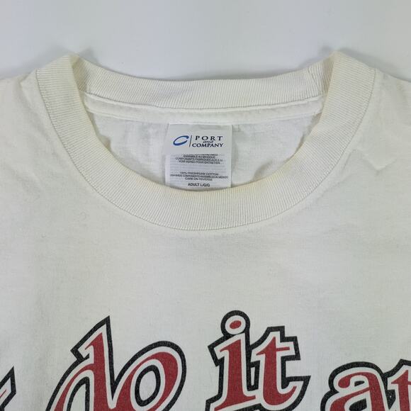 Vintage C Port Mens L Drag Racing T-Shirt POOR Off Road LACR Los Angeles County - Picture 8 of 11